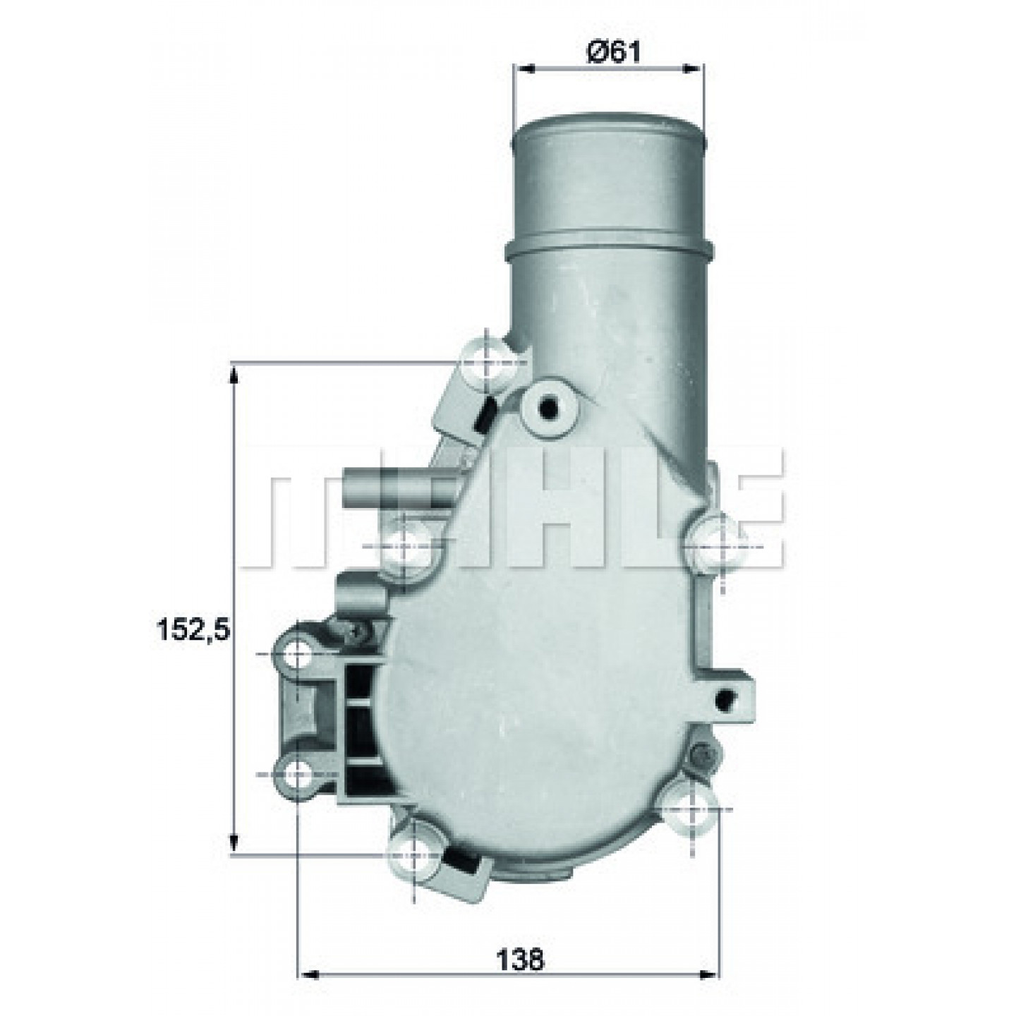 Behr Termostato, Refrigerante Ti 136 84