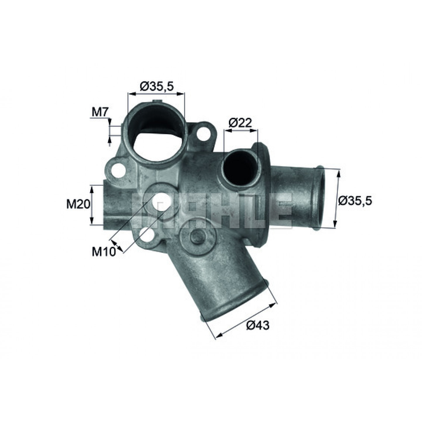 Thermostat, Kühlmittel BEHR TI 94 80D
