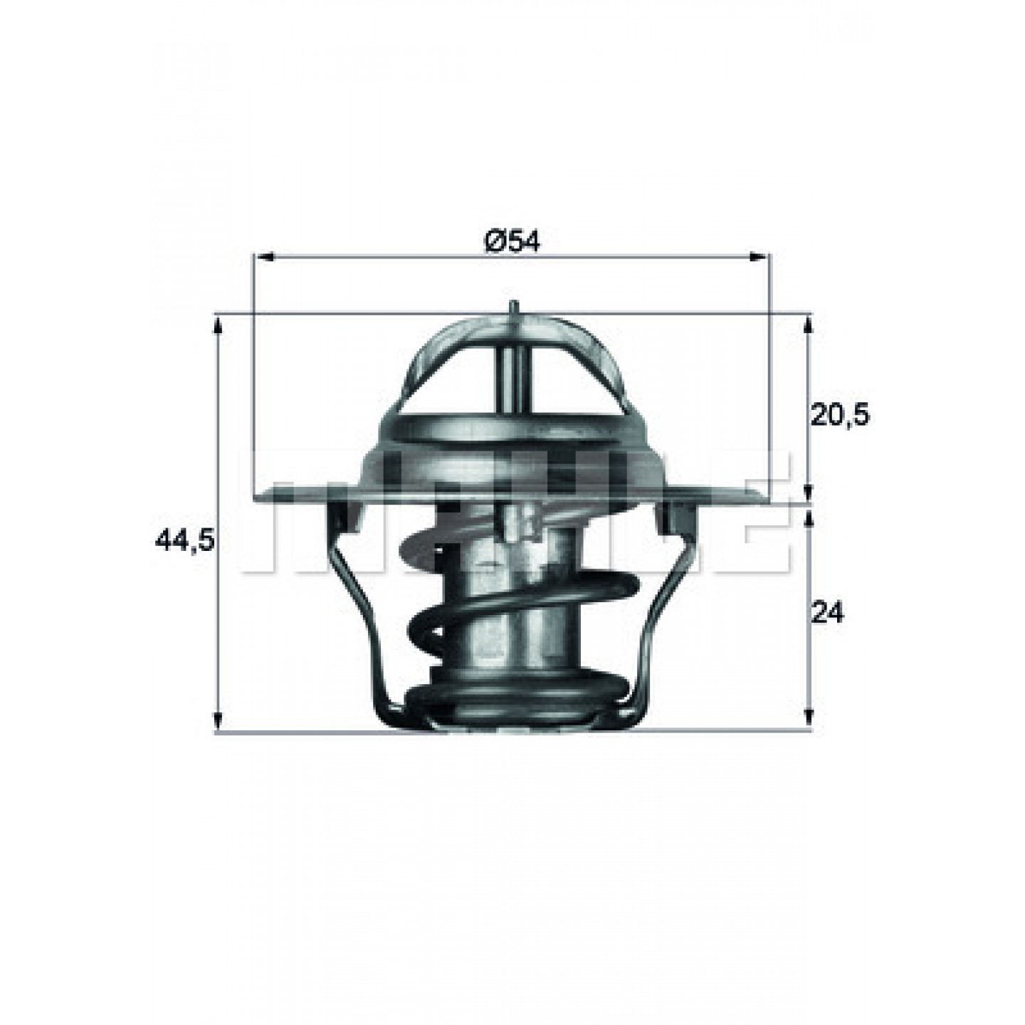 Thermostat, Kühlmittel BEHR TX 4 83D