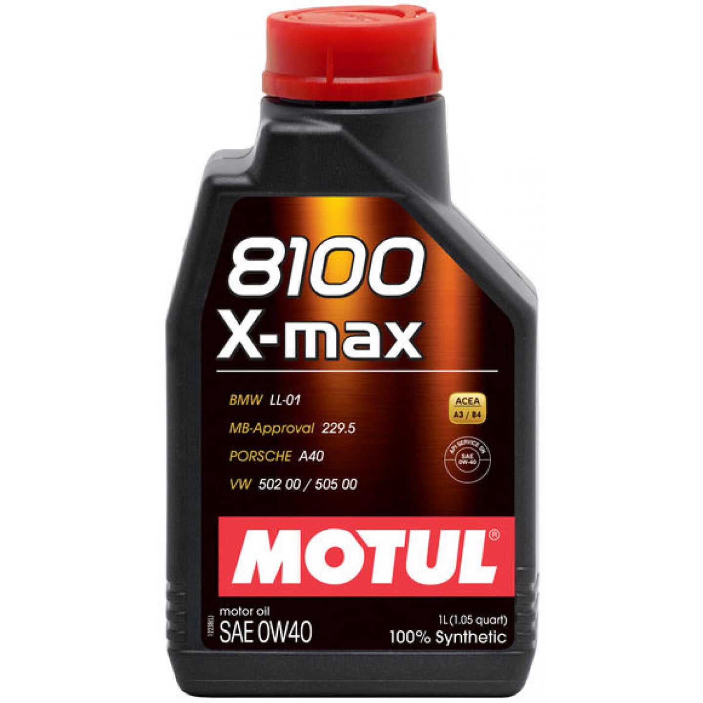 Motorolie MOTUL 8100 X-MAX 0W40 1L