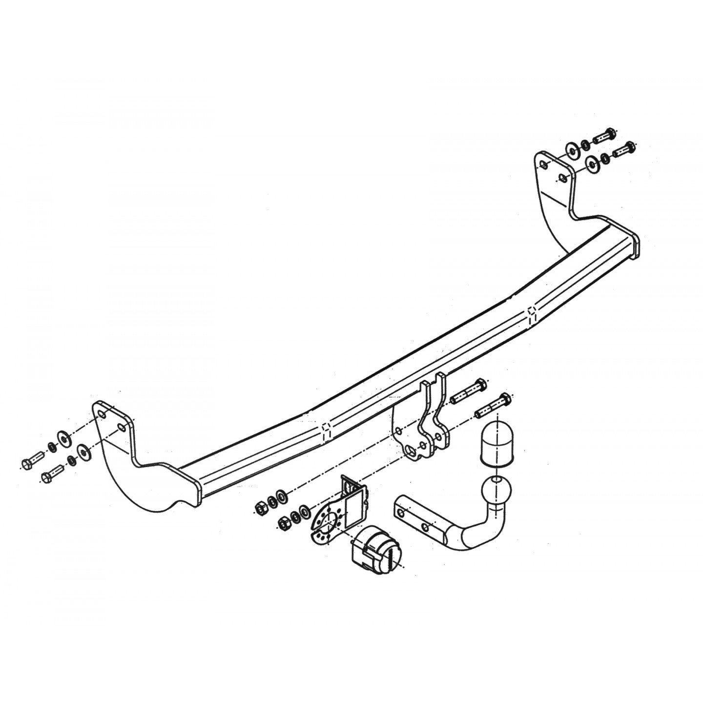Abschleppstange STEINHOF STC010 Citroen C3