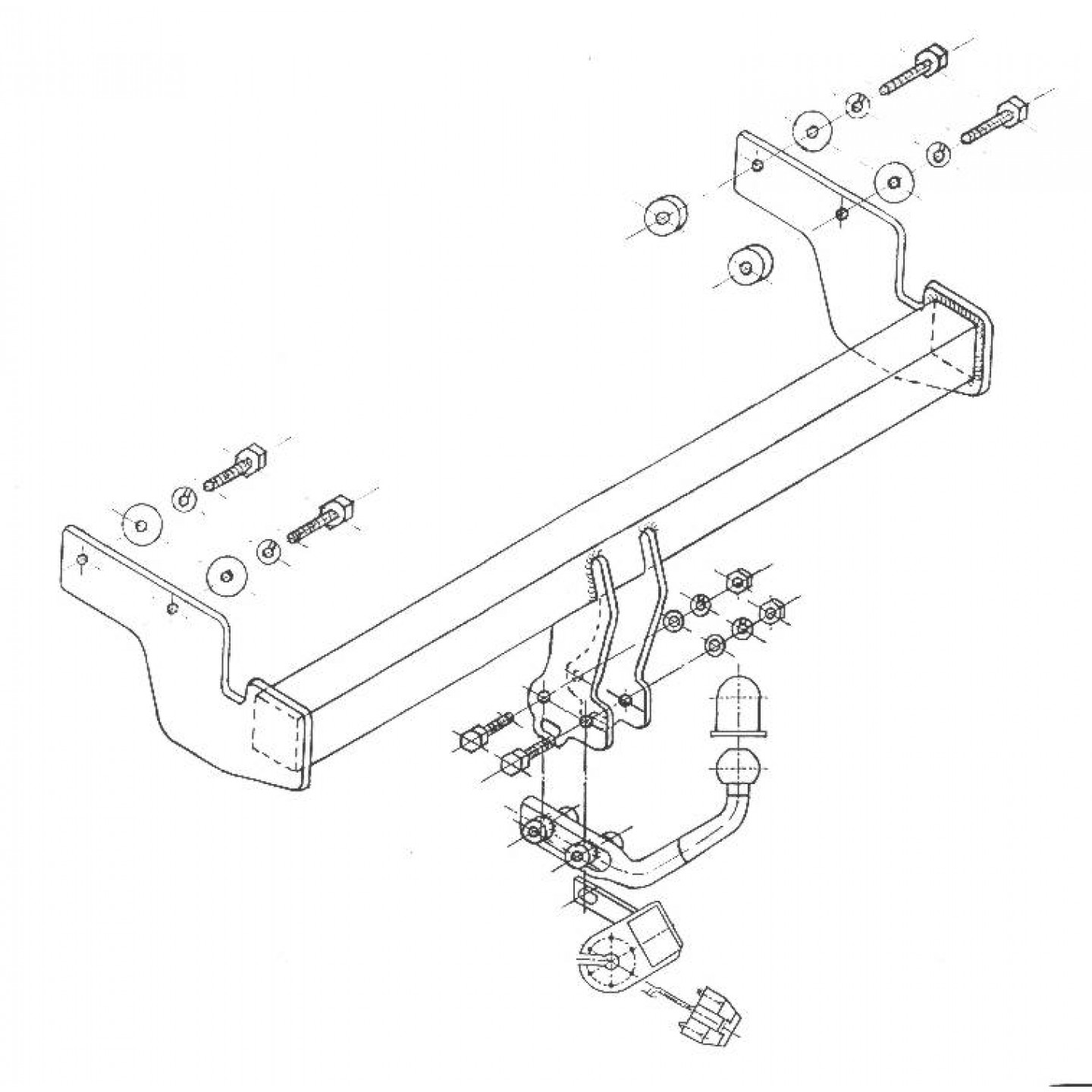 Abschleppstange STEINHOF STH236 Hyundai Getz