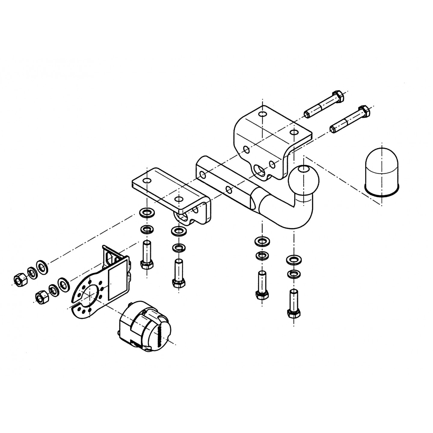 Abschleppstange STEINHOF STV020 VW Amarok