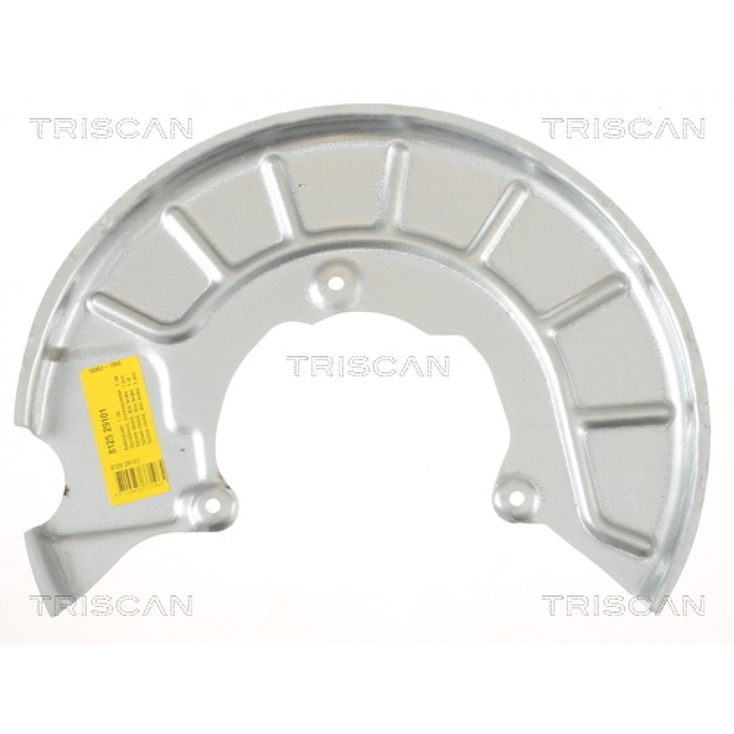 Stříkací panel, brzdový kotouč TRISCAN 8125 29101