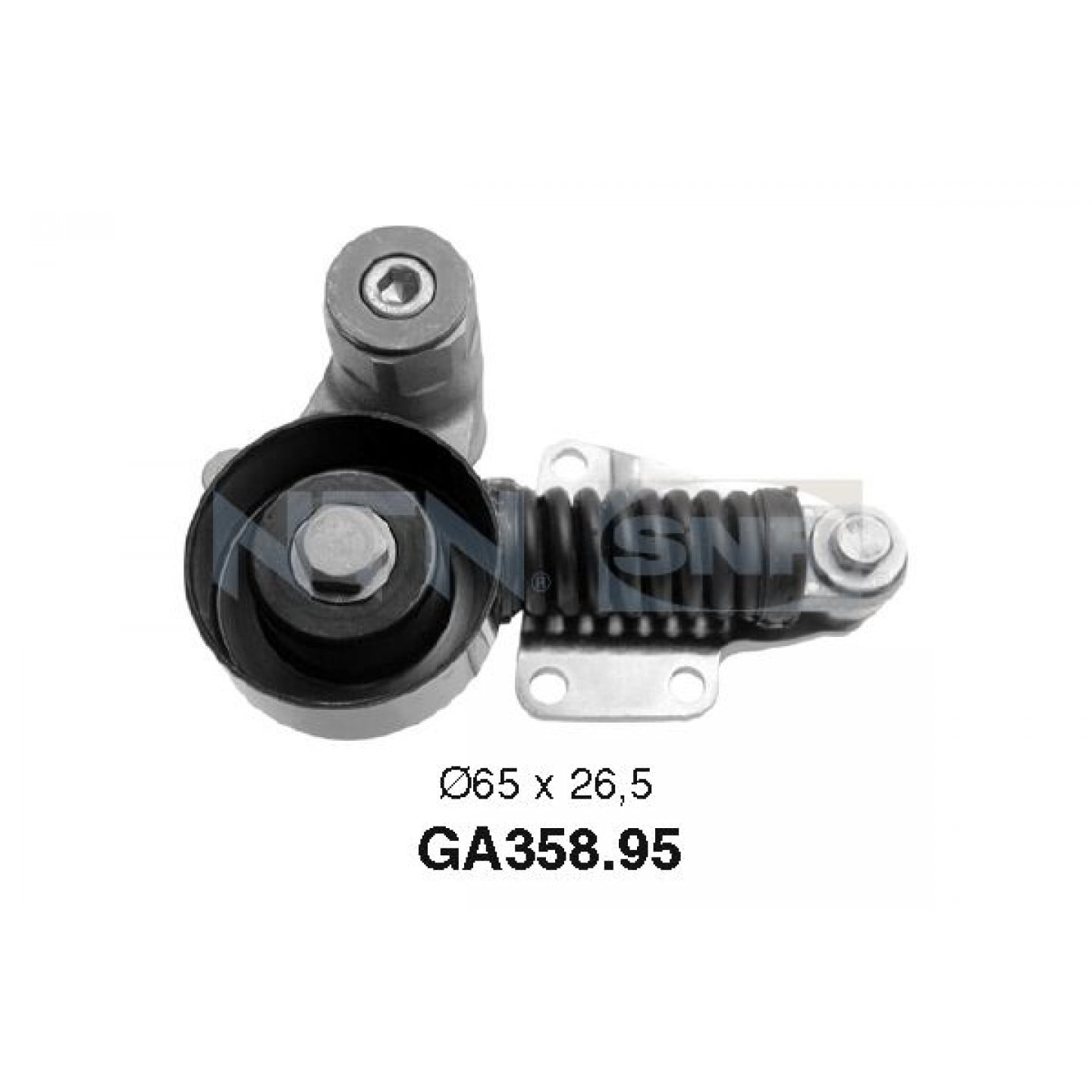 Napínací kladka, žebrovaný klínový řemen SNR GA358.95