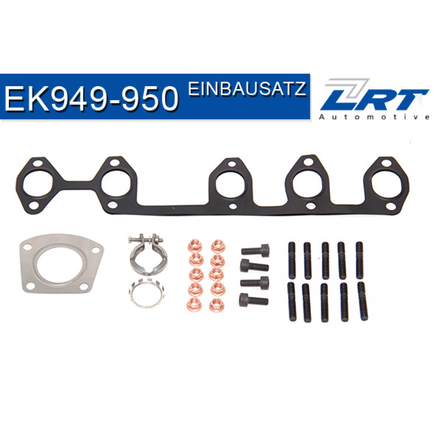 Kit de montagem, colector de escape LRT EK949-950