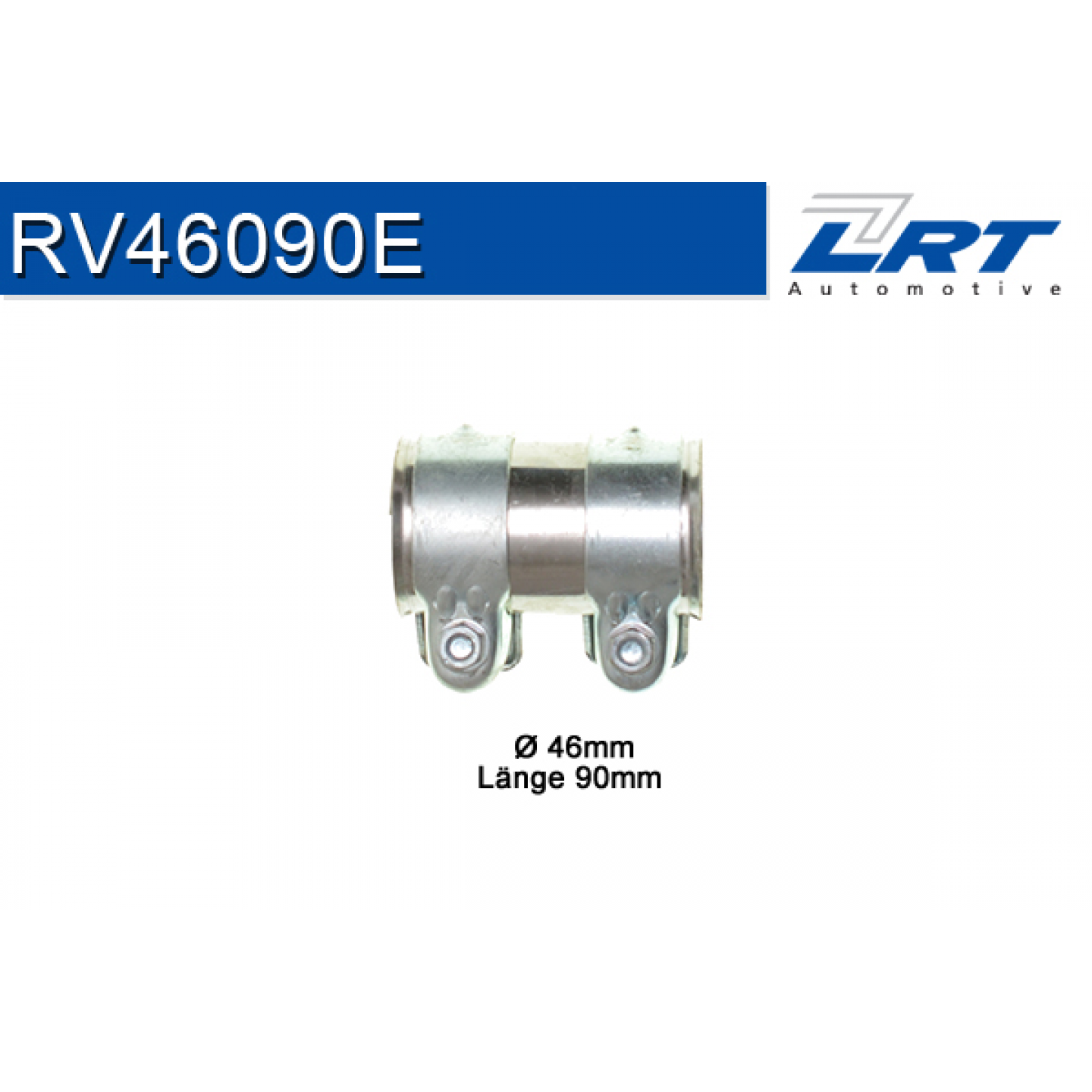 Spojka trubek, výfukový systém LRT RV46090E