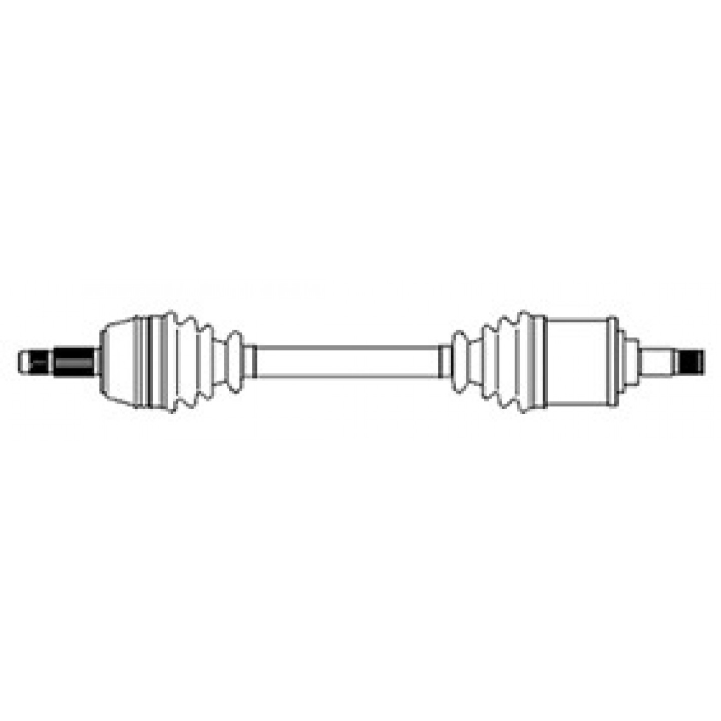 Antriebswelle METELLI 17-0078