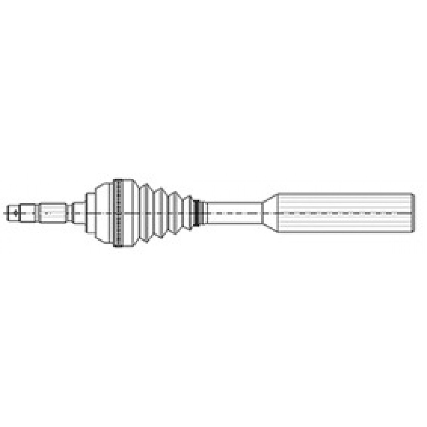 Antriebswelle METELLI 17-0381
