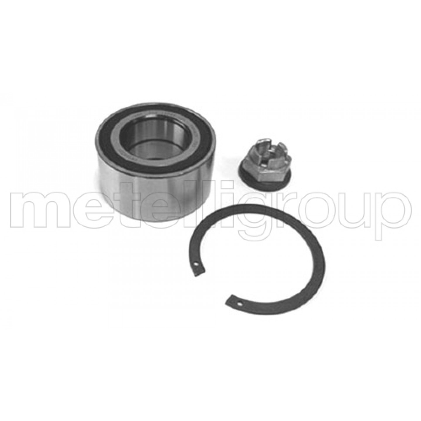 Metelli Juego De Rodamiento,Rueda 19-2348