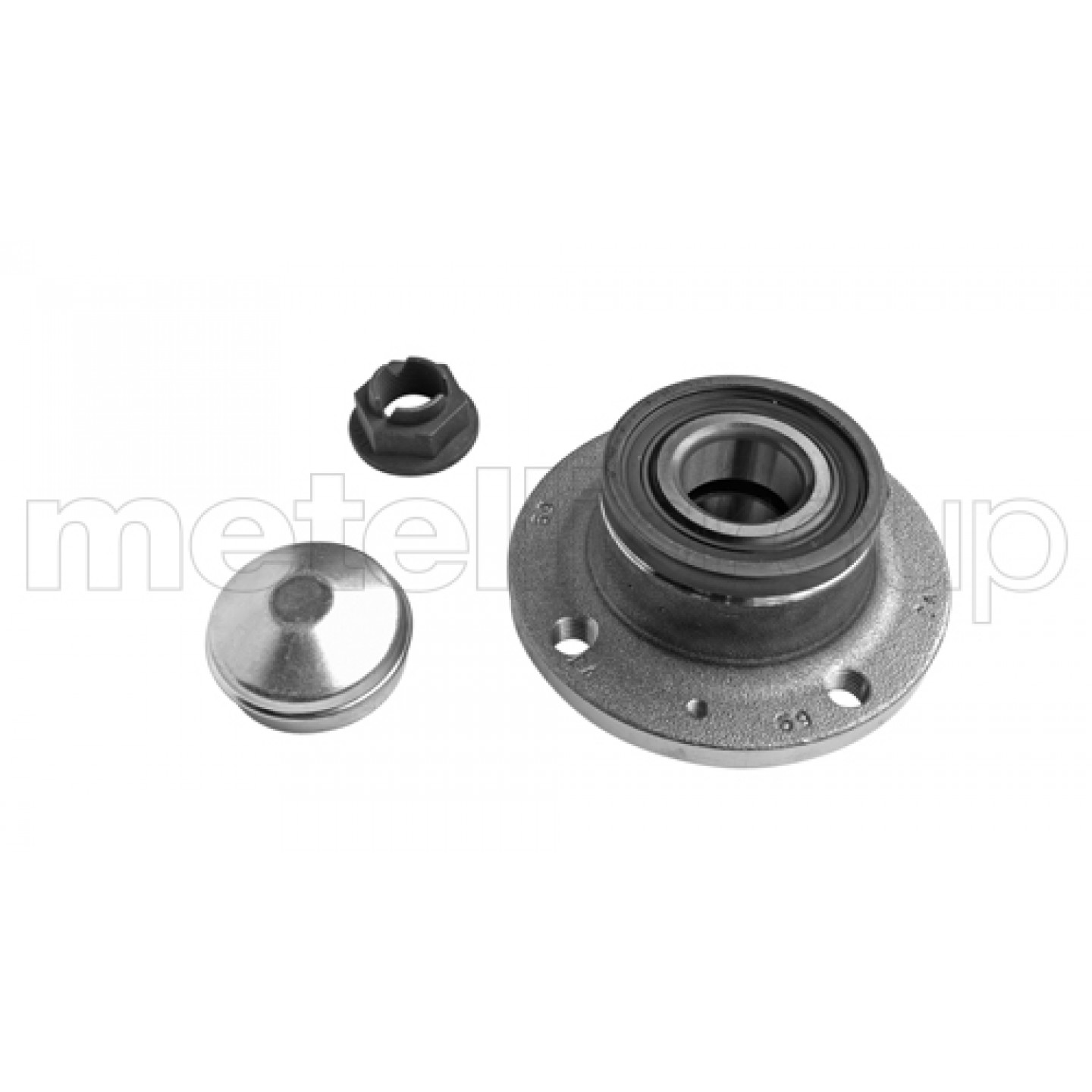 Metelli Juego De Rodamiento,Rueda 19-2950