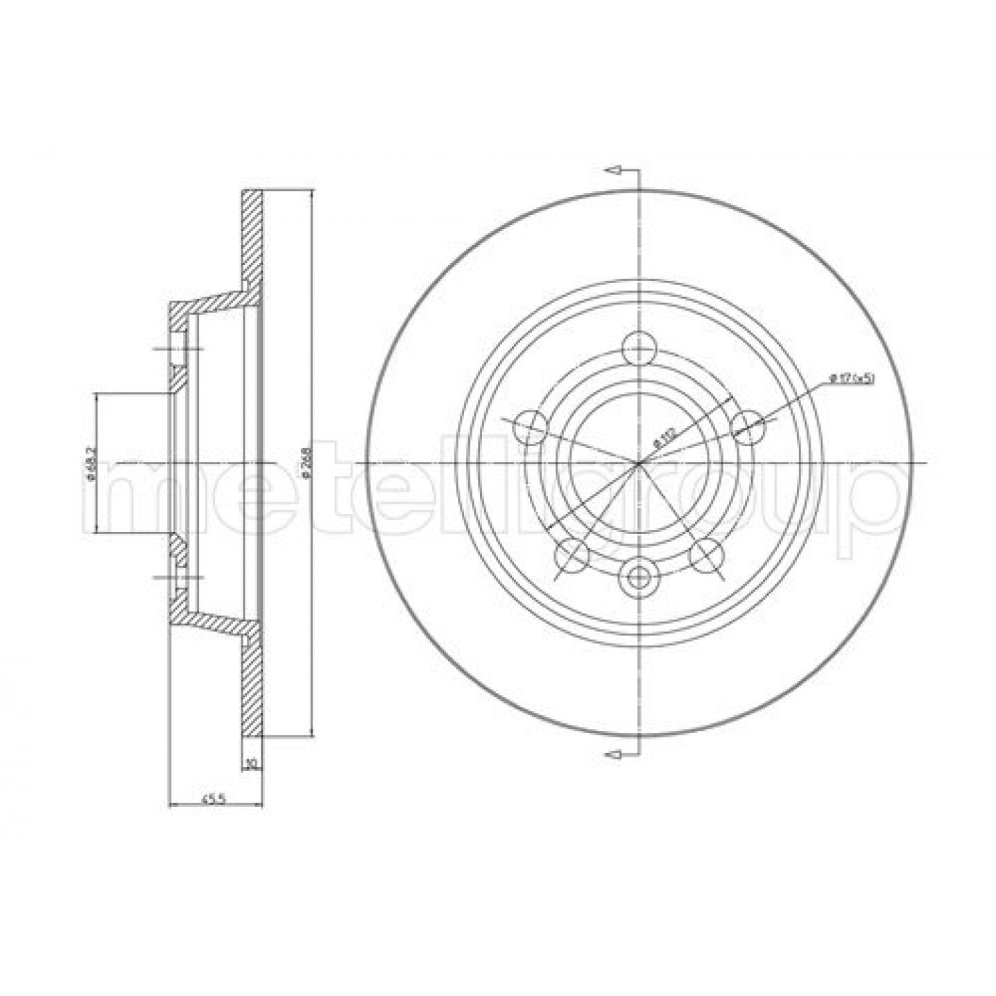 Metelli Discofreno 23-0404C
