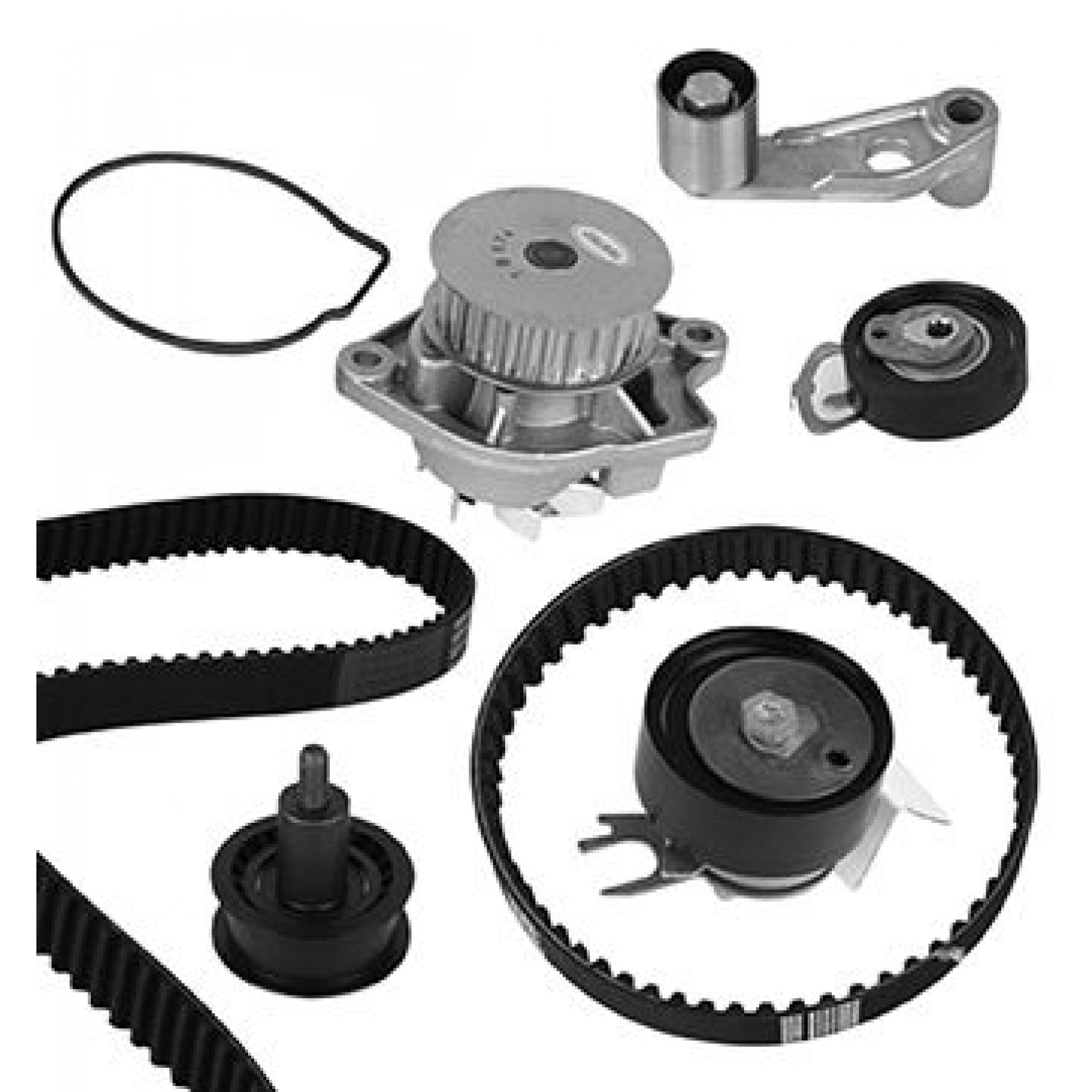 Metelli Pompa Acqua + Kit Cinghie Dentate 30-0674-1