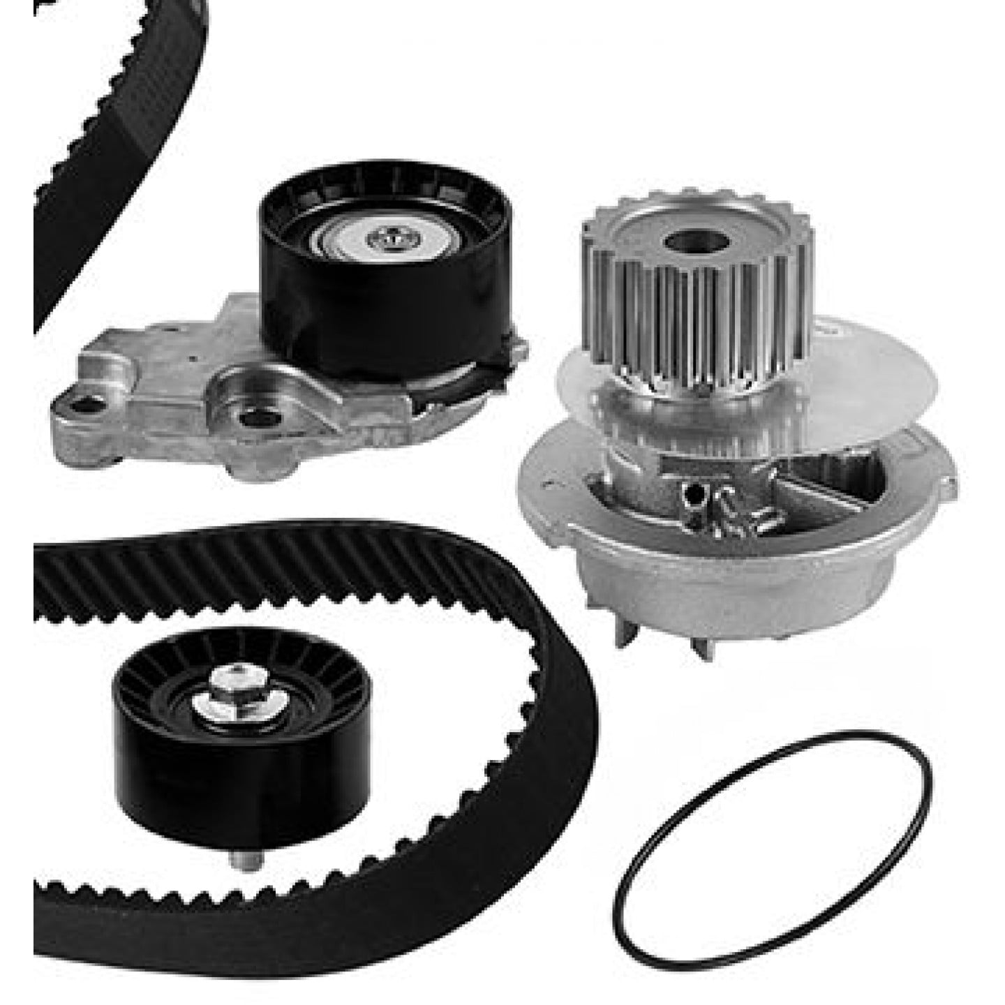 Metelli Bomba De Agua + Kit Correa Distribución 30-0695-1
