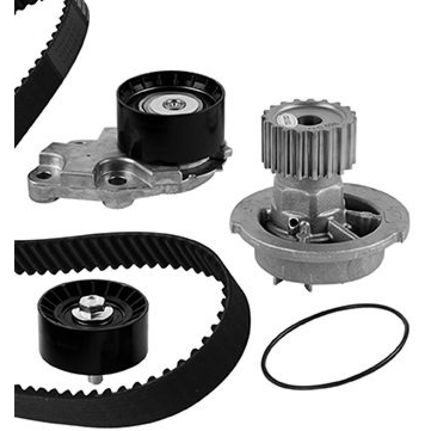 Metelli Pompa Acqua + Kit Cinghie Dentate 30-0696-1