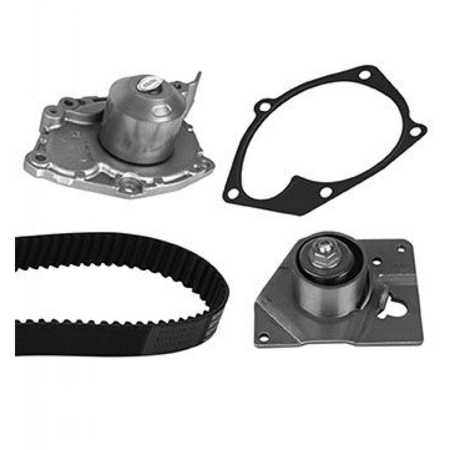 Metelli Bomba De Agua + Kit Correa Distribución 30-0822-1