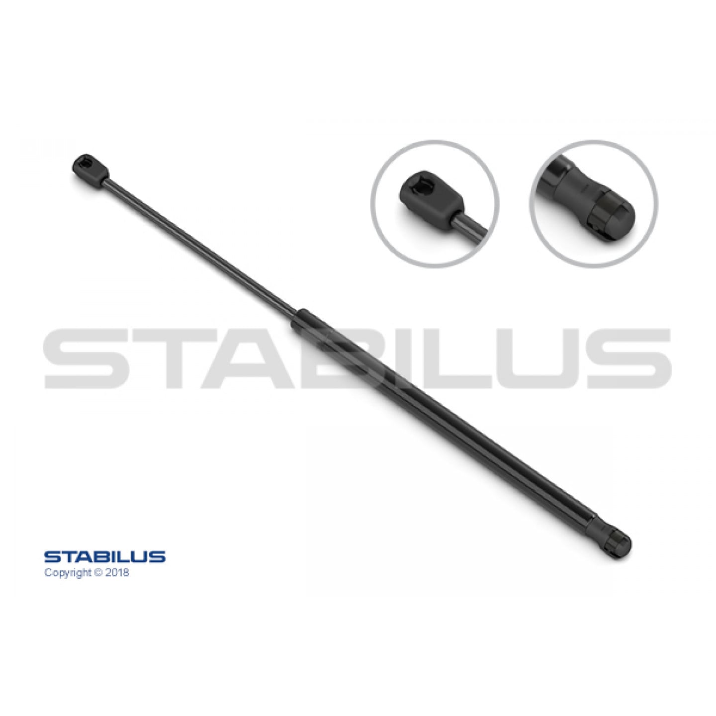 Gasfjeder, bagrude STABILUS 012114
