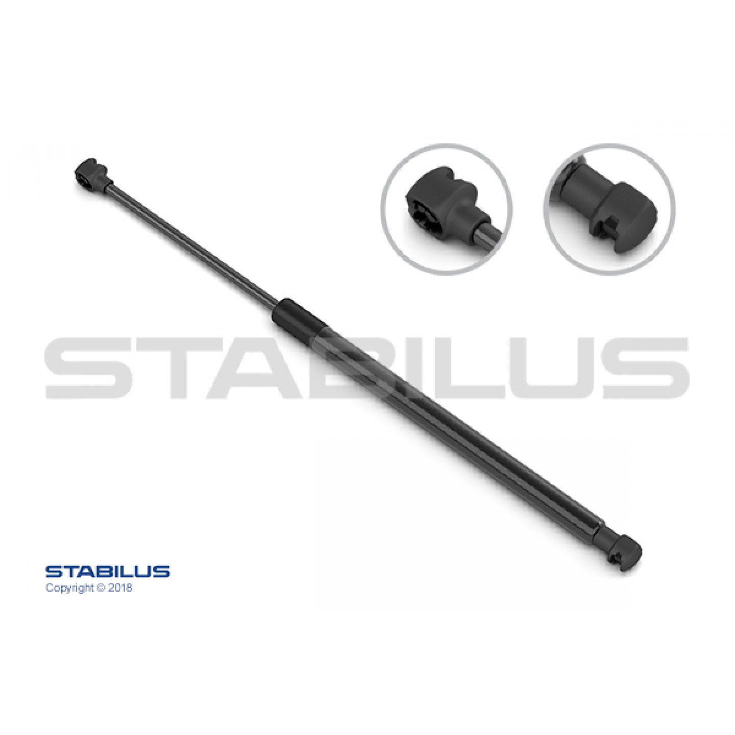Plynová pružina, zavazadlový/nákladový prostor STABILUS 738545