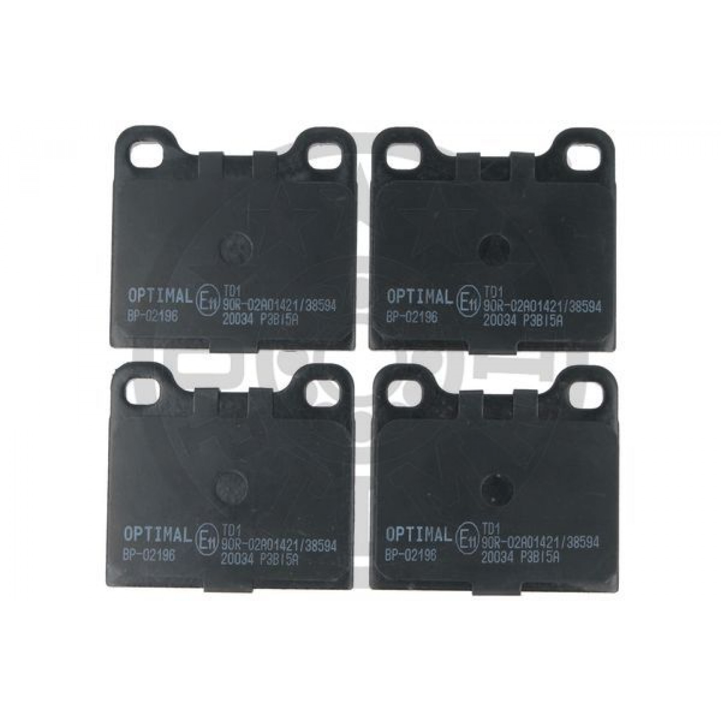 Bremseklodser OPTIMAL BP-02196