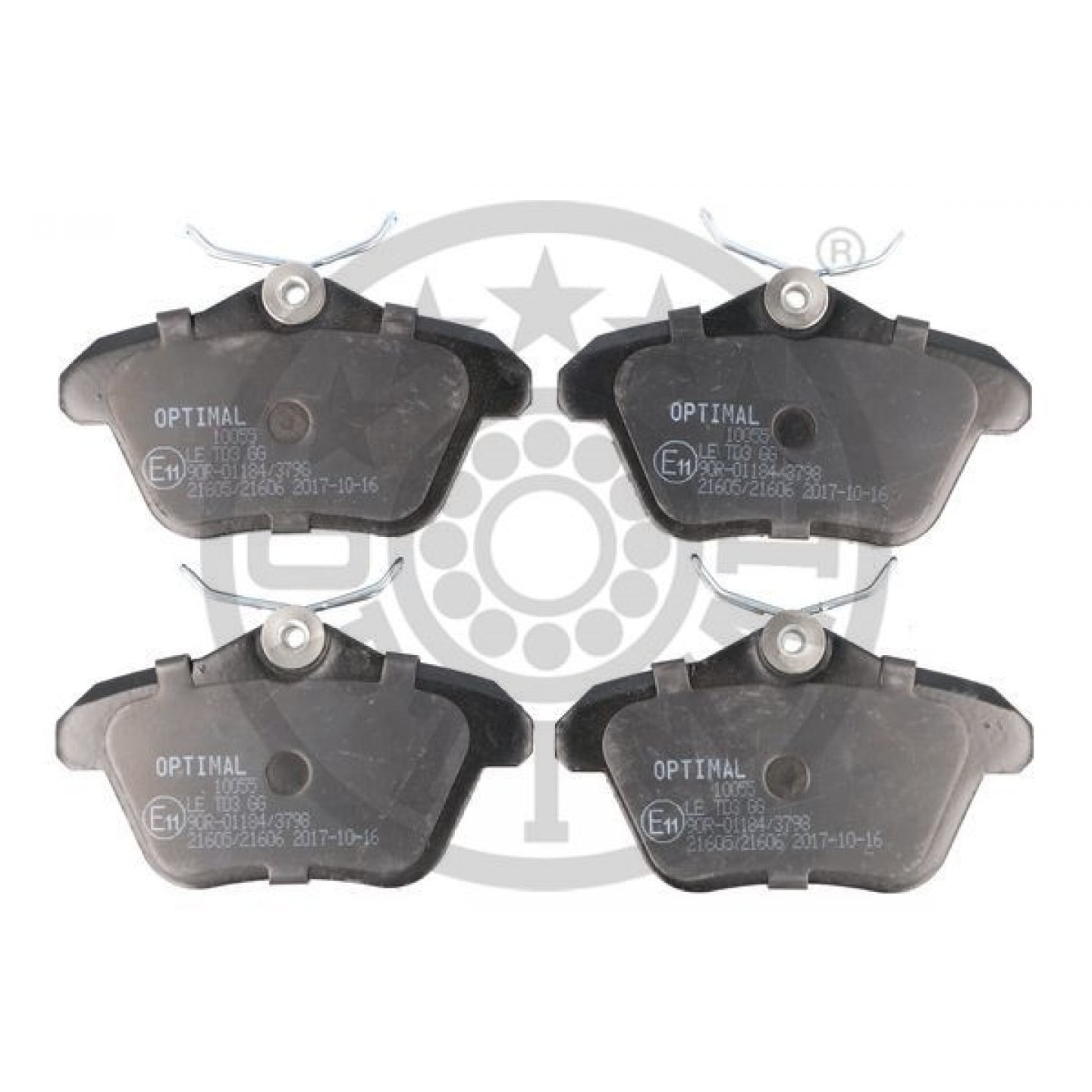 Bremseklodser OPTIMAL BP-10055