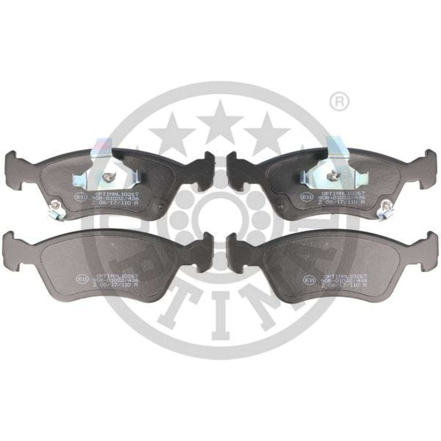 Bremseklodser OPTIMAL BP-10267