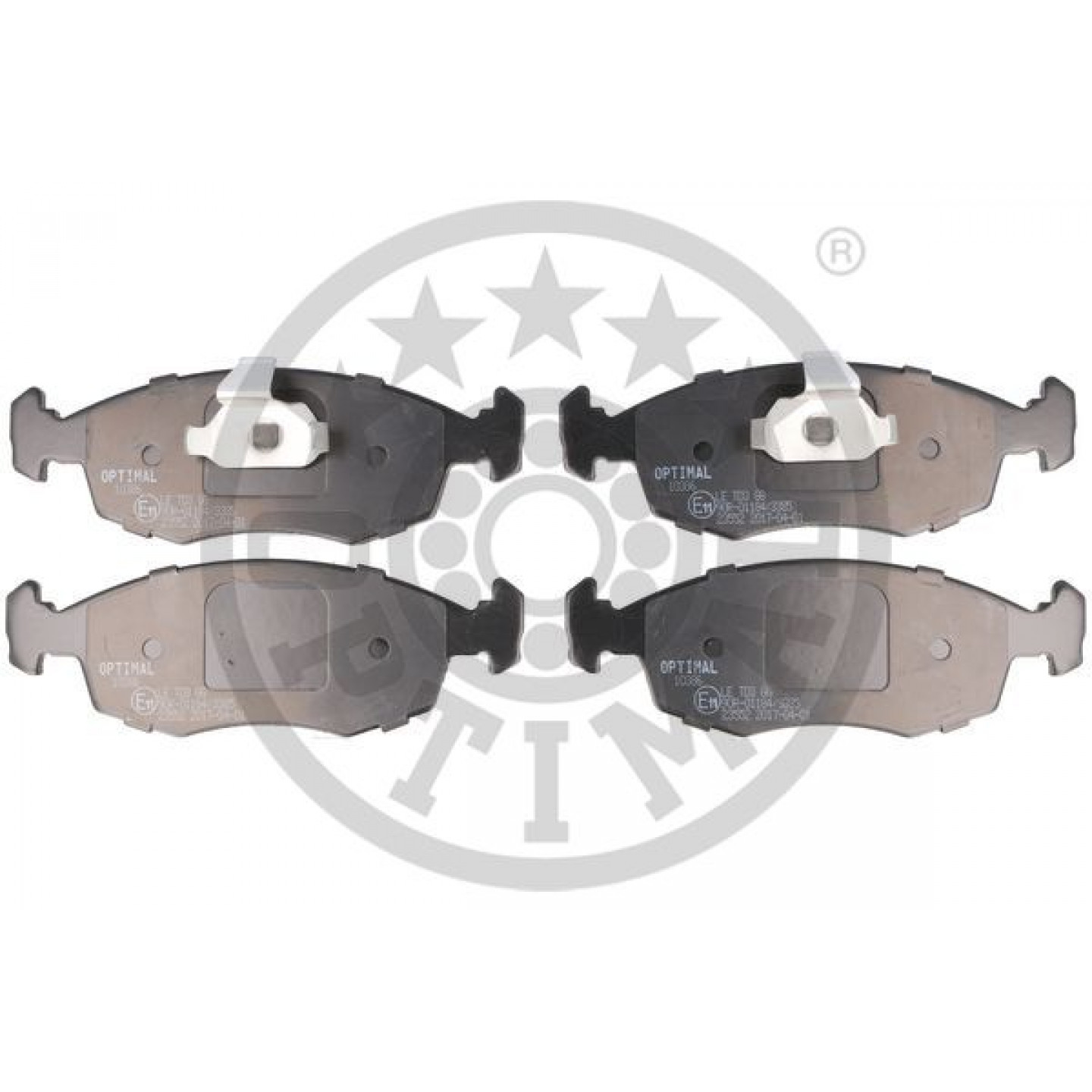Bremseklodser OPTIMAL BP-10386