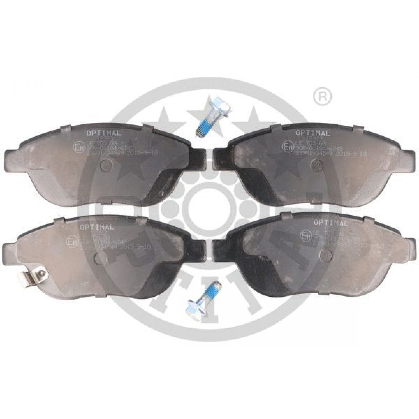 Bremseklodser OPTIMAL BP-12323