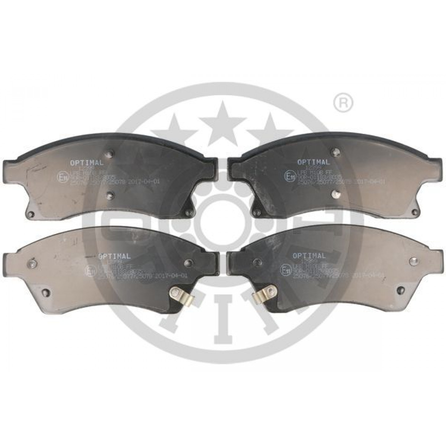 Bremseklodser OPTIMAL BP-12399
