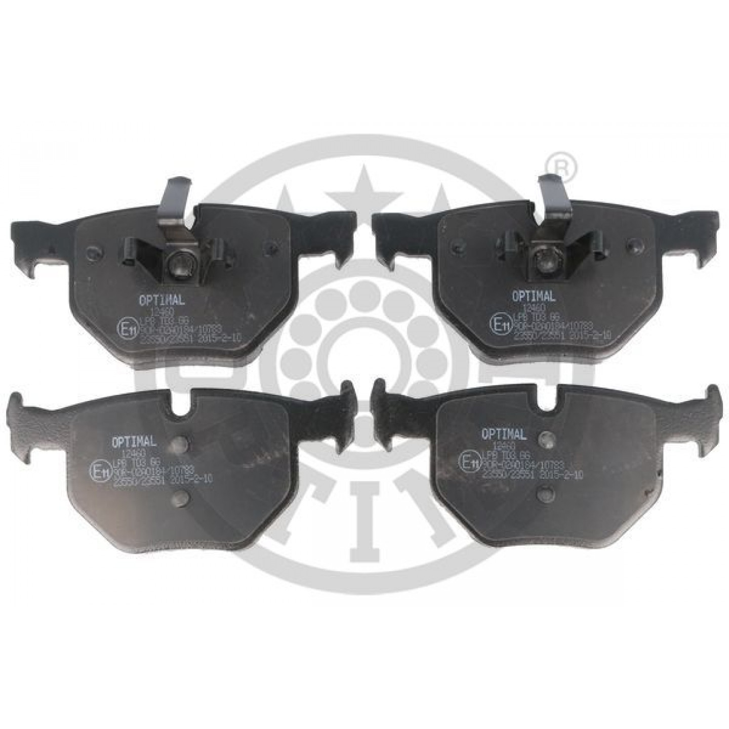 Bremseklodser OPTIMAL BP-12460