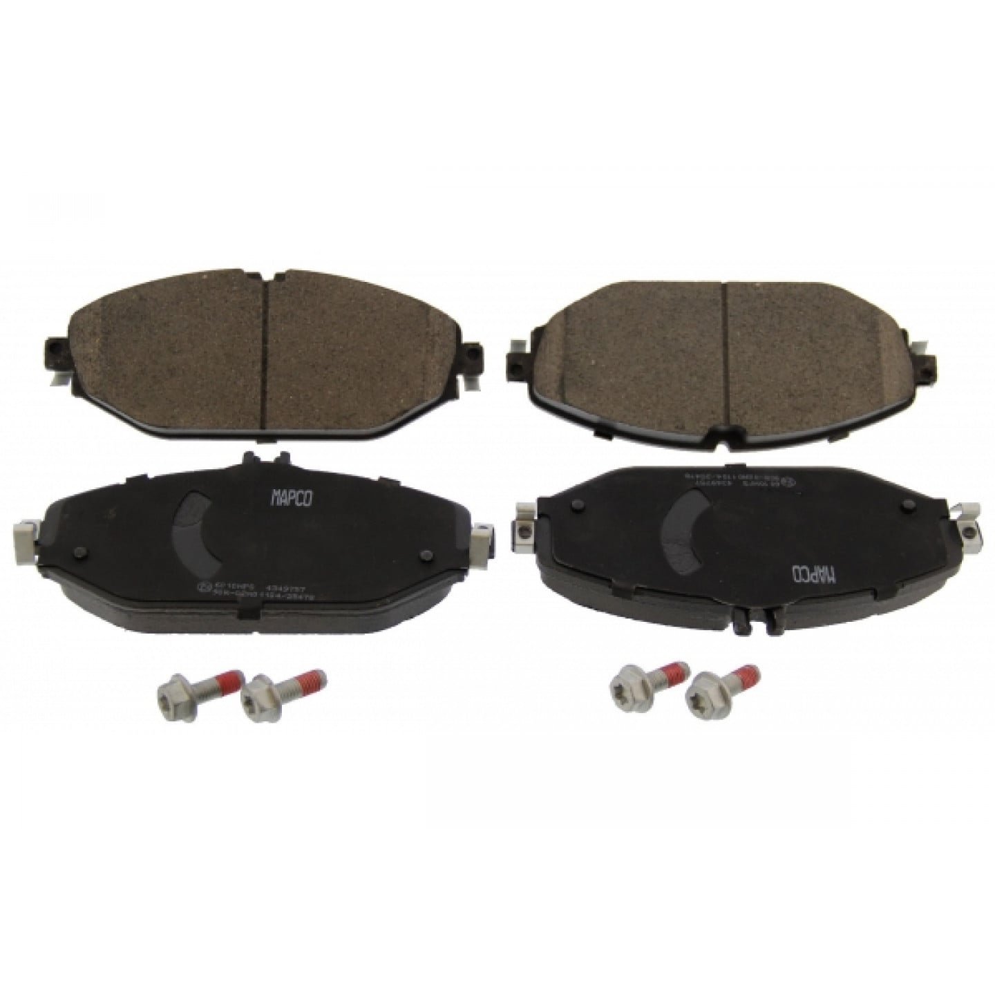 Kit de plaquettes de frein, frein à disque MAPCO 6010HPS