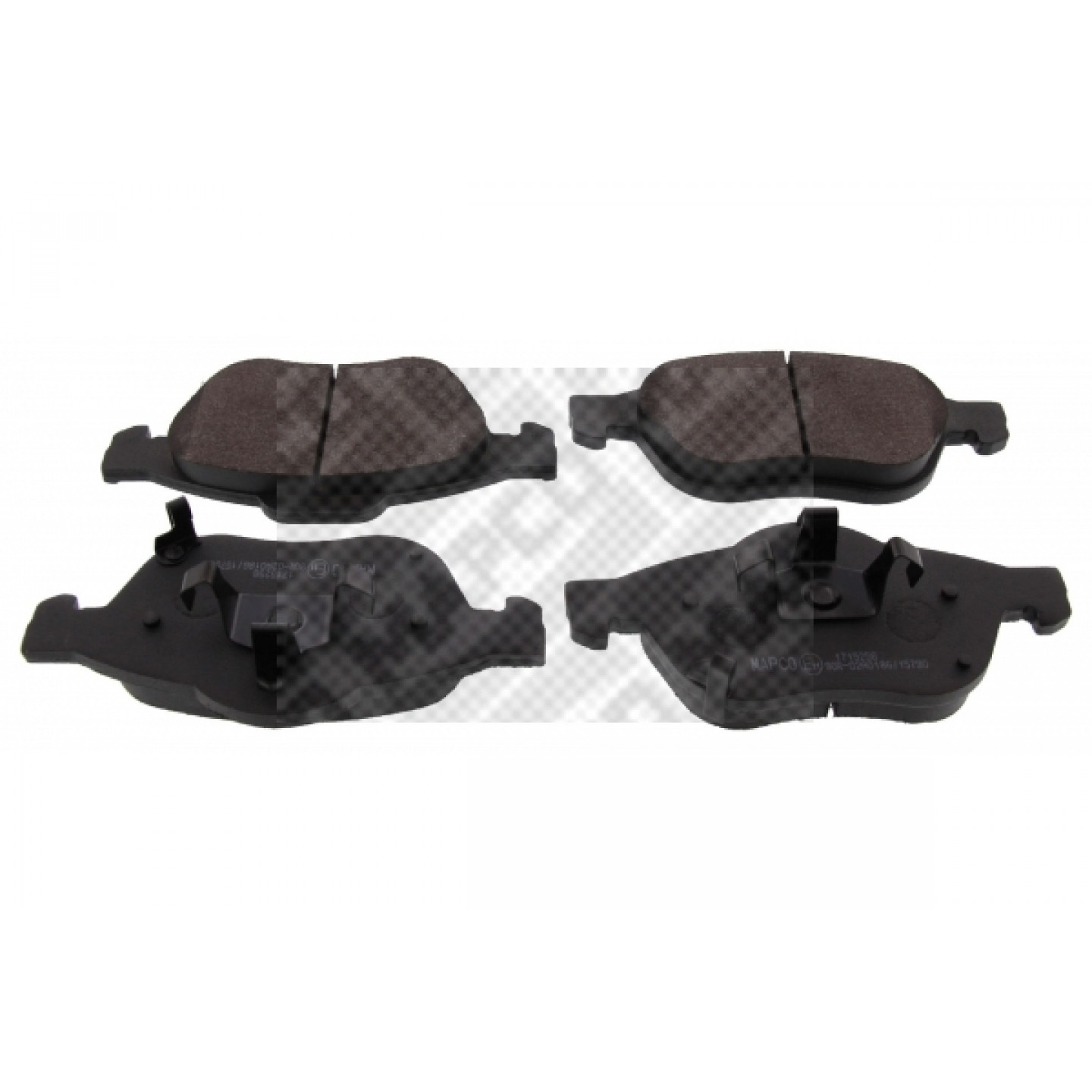Kit pastiglie freno, Freno a disco MAPCO 6253