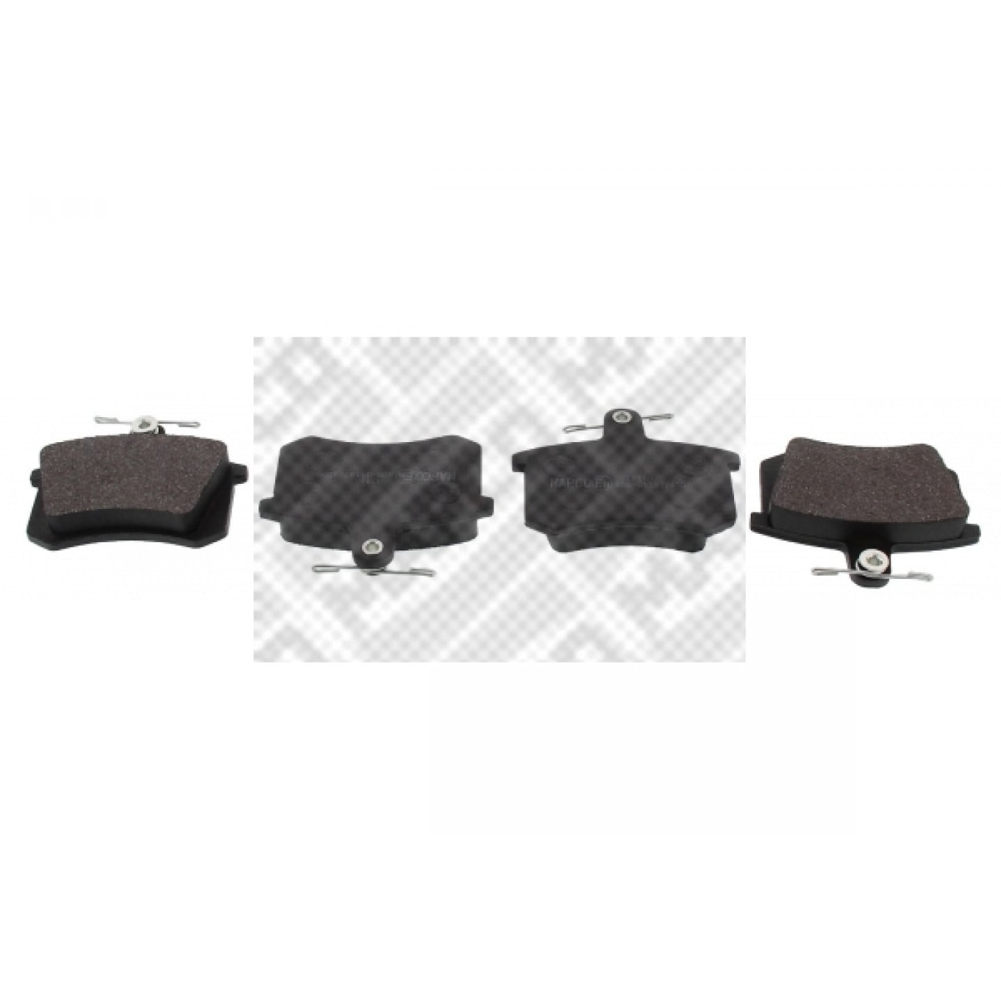 Kit pastiglie freno, Freno a disco MAPCO 6314