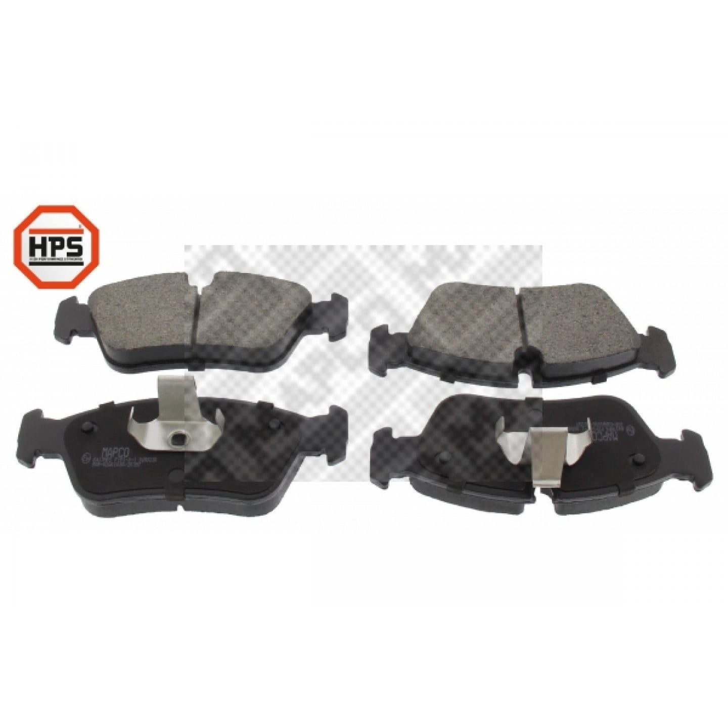 Kit pastiglie freno, Freno a disco MAPCO 6417HPS