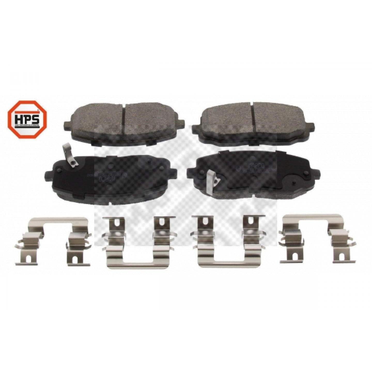 Kit pastiglie freno, Freno a disco MAPCO 6815HPS