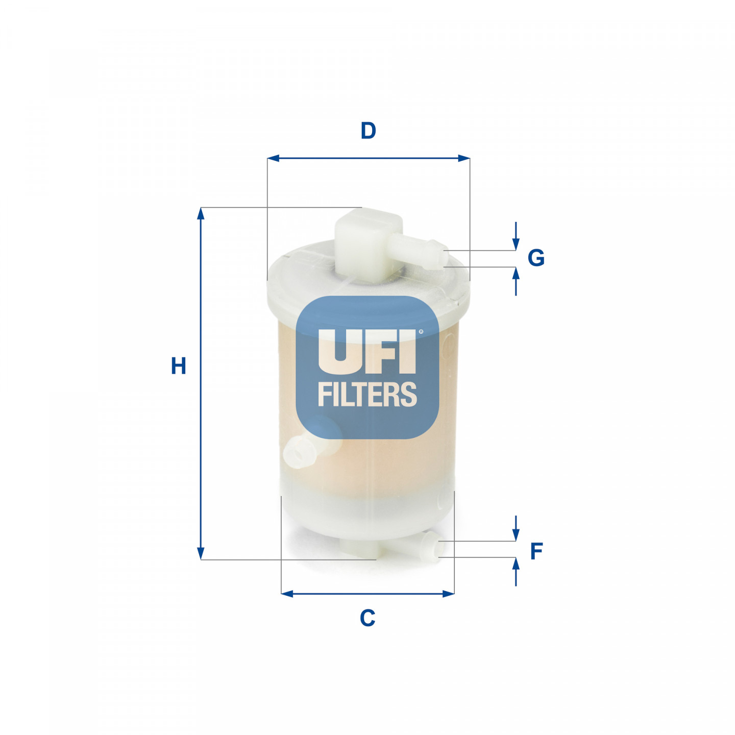 Filtro carburante UFI 31.017.01
