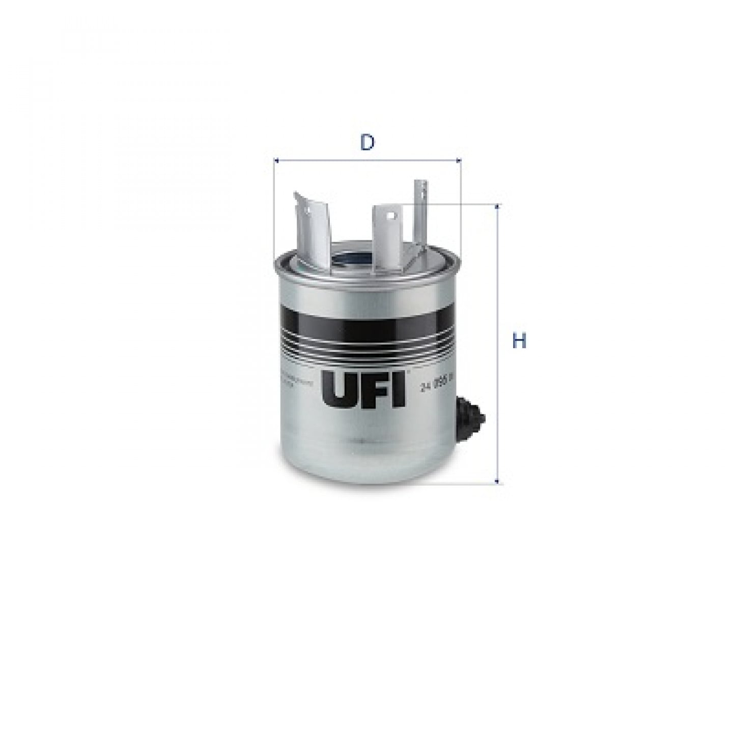 Filtro carburante UFI 24.095.06