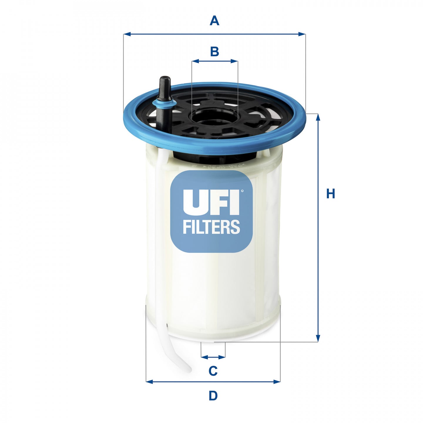 Filtro combustible UFI 26.H2O.00