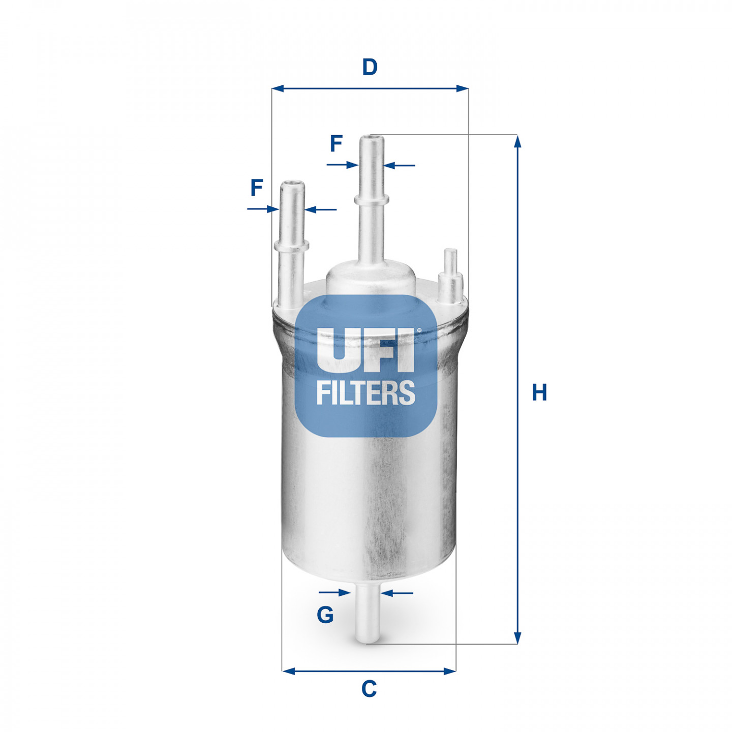 Filtro carburante UFI 31.833.00