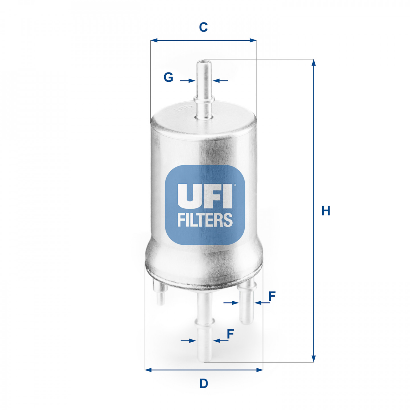 Filtro combustible UFI 31.832.00
