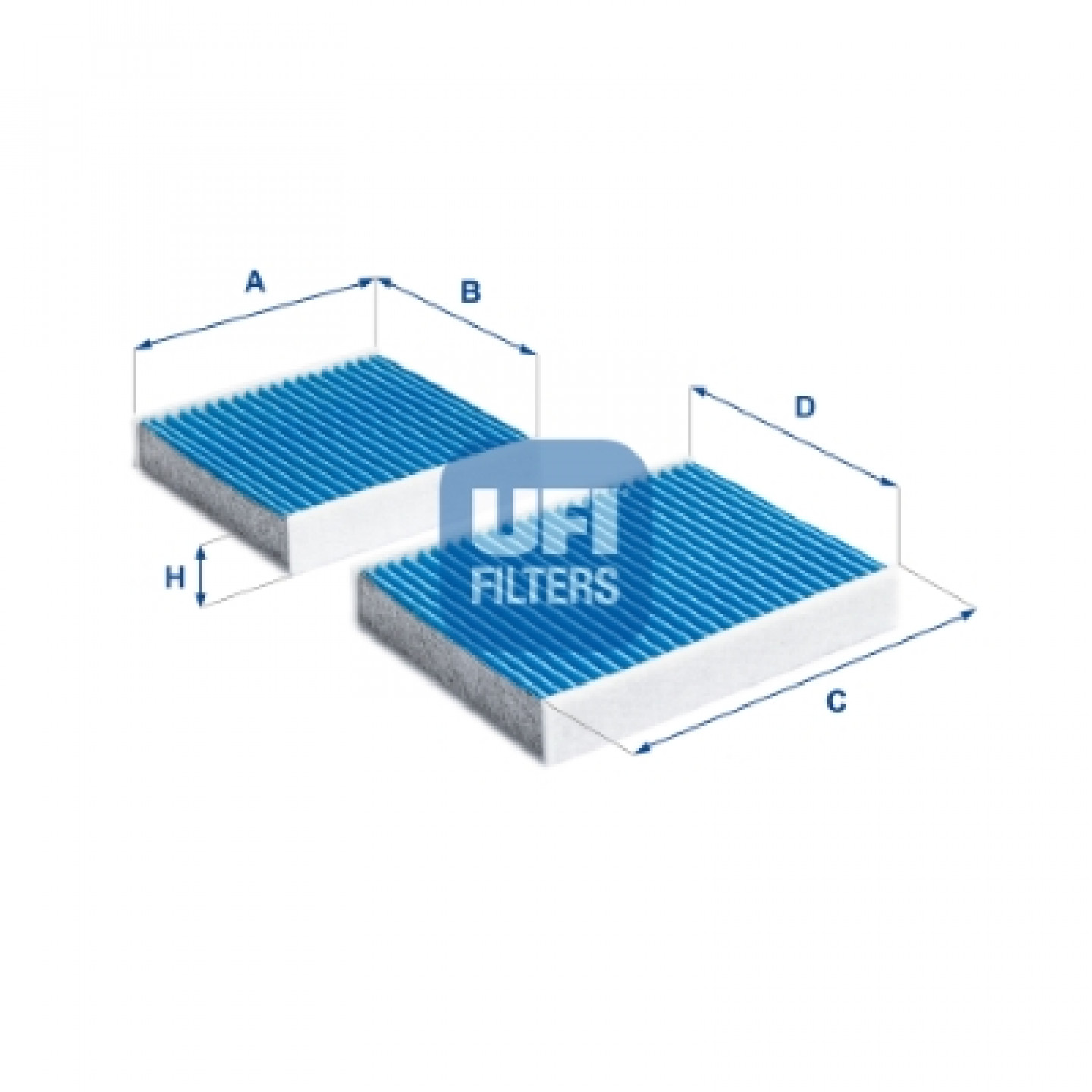Filtro, aire habitáculo UFI 34.164.00