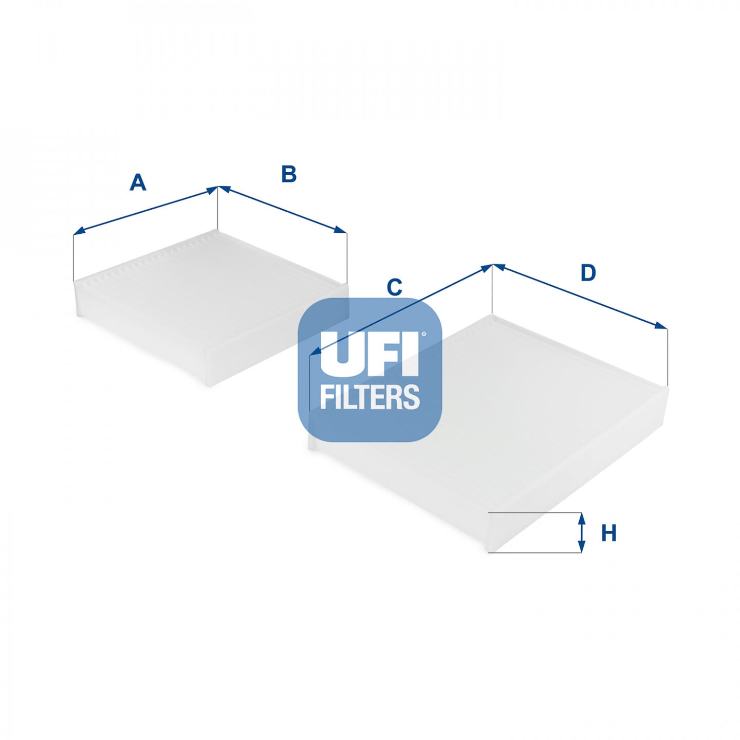 Filtro, aire habitáculo UFI 53.143.00