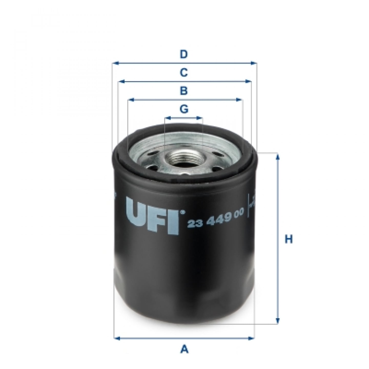 Oliefilter UFI 23.449.00
