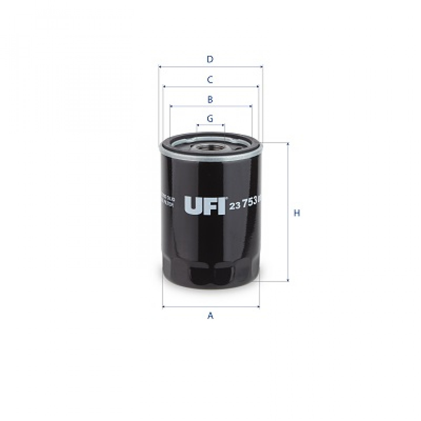 Oliefilter UFI 23.753.00