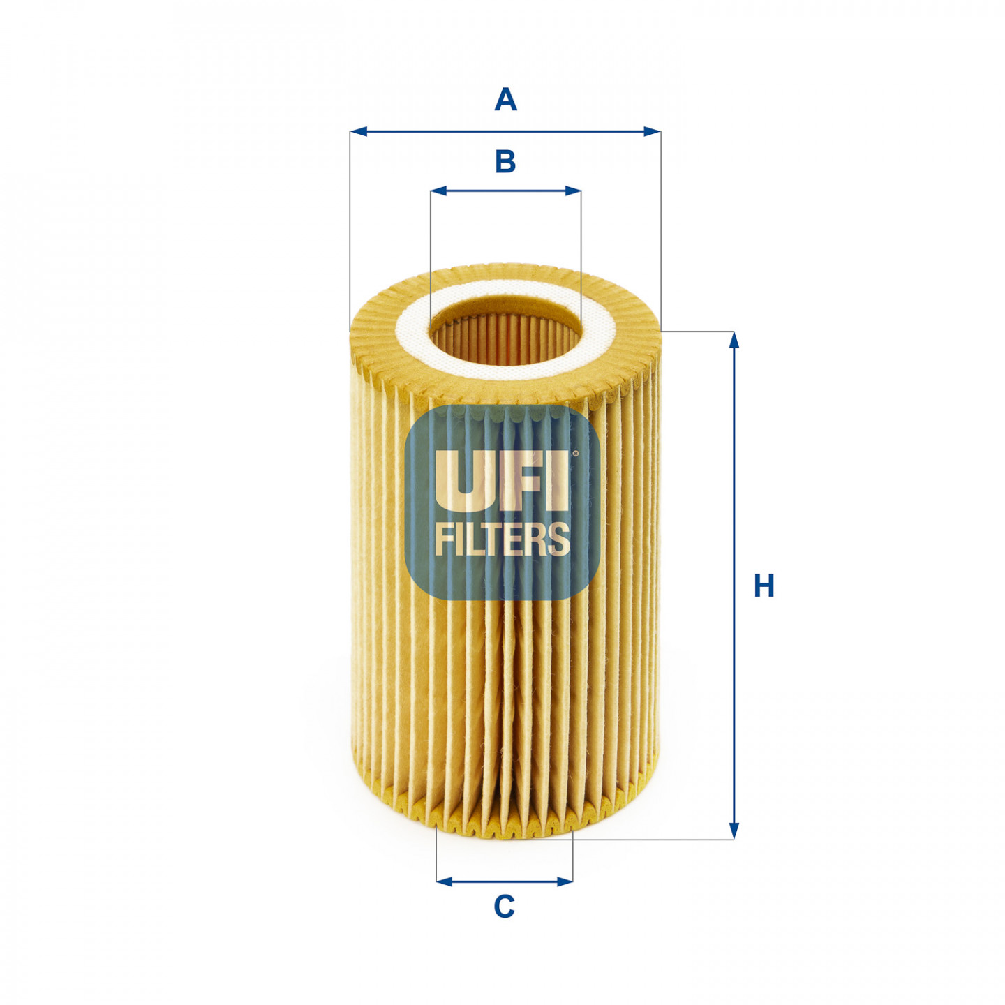 Filtre à huile UFI 25.074.00