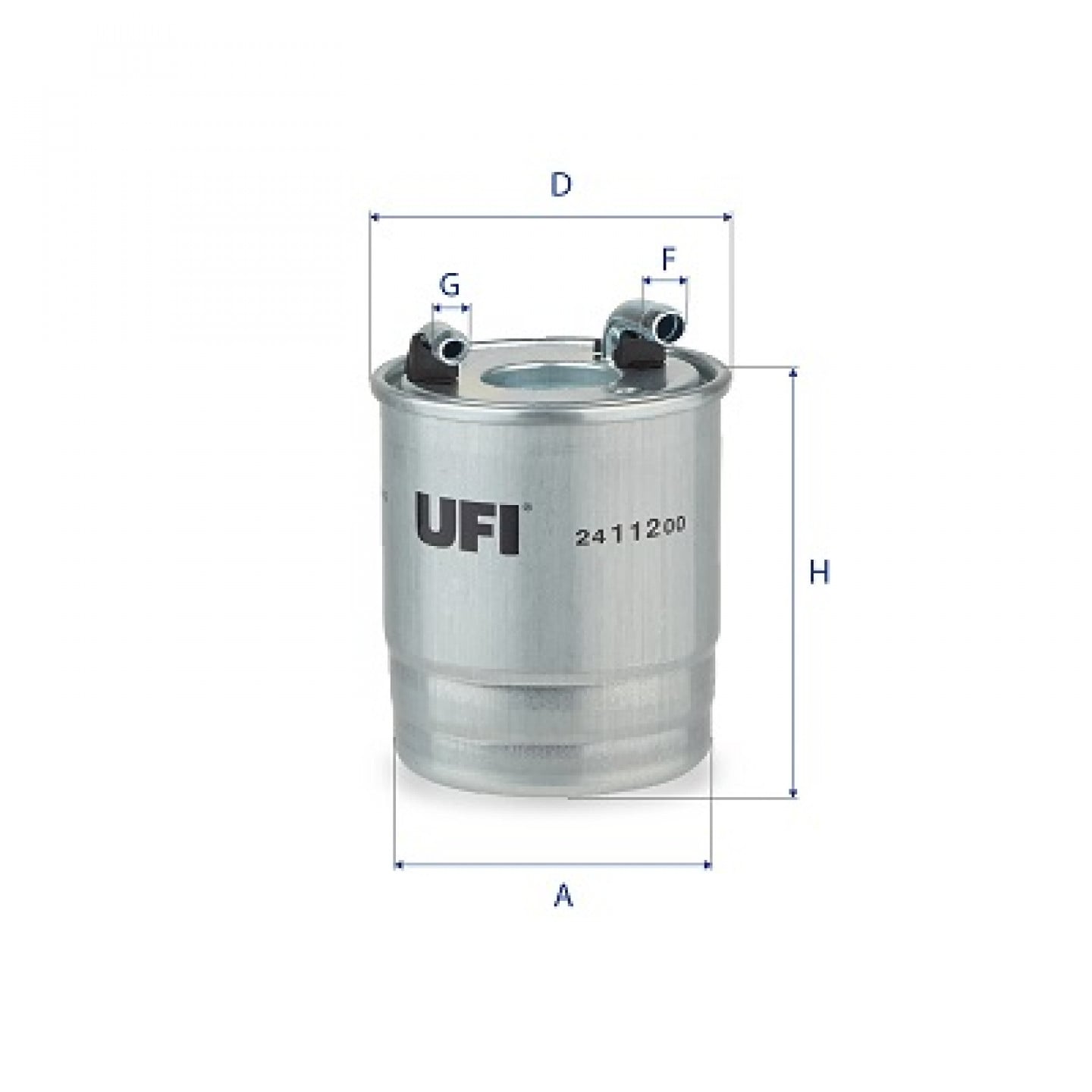Filtro combustible UFI 24.112.00