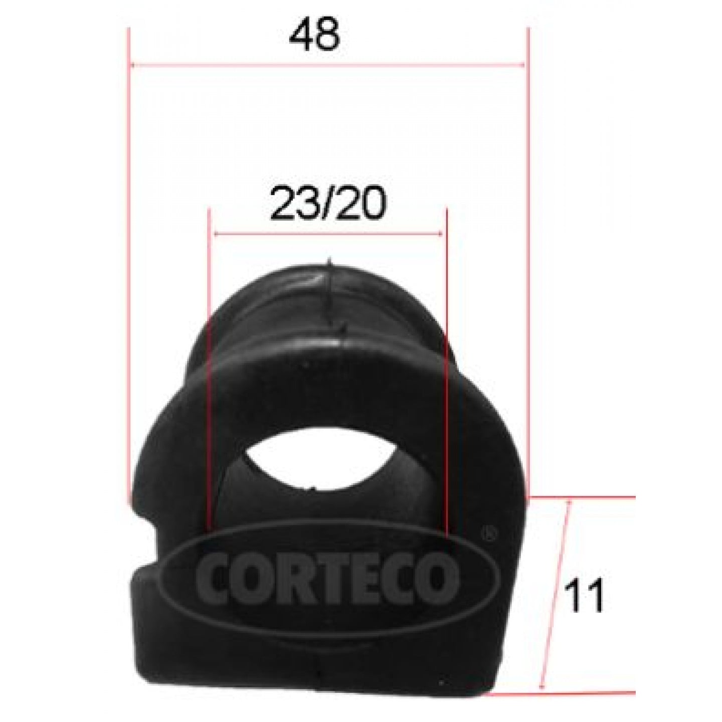 Držák, Příčný stabilizátor CORTECO 49371588