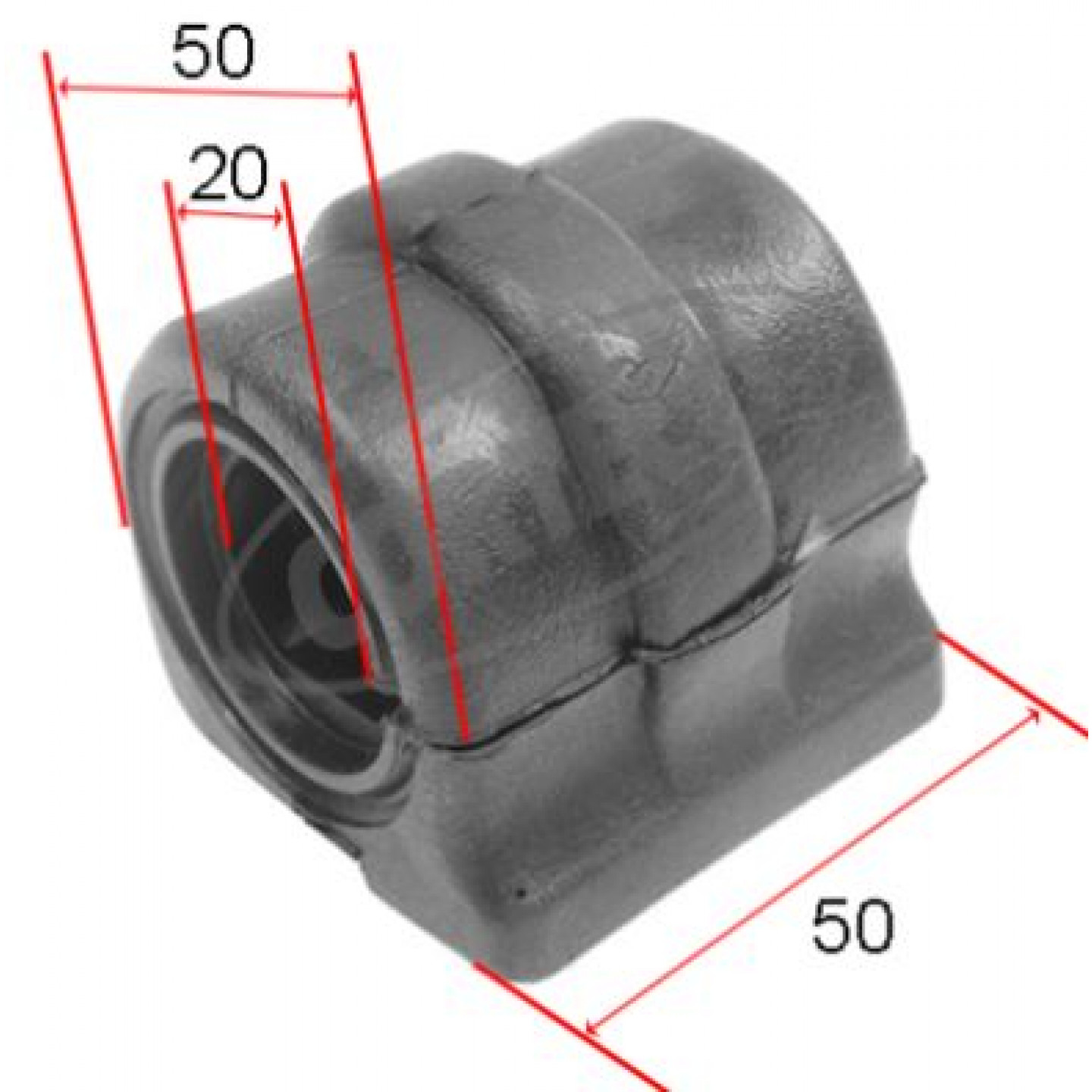 Stabilisatorleje CORTECO 80000097