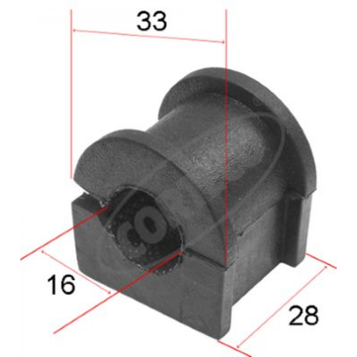 Stabilisatorlagerung CORTECO 80000451