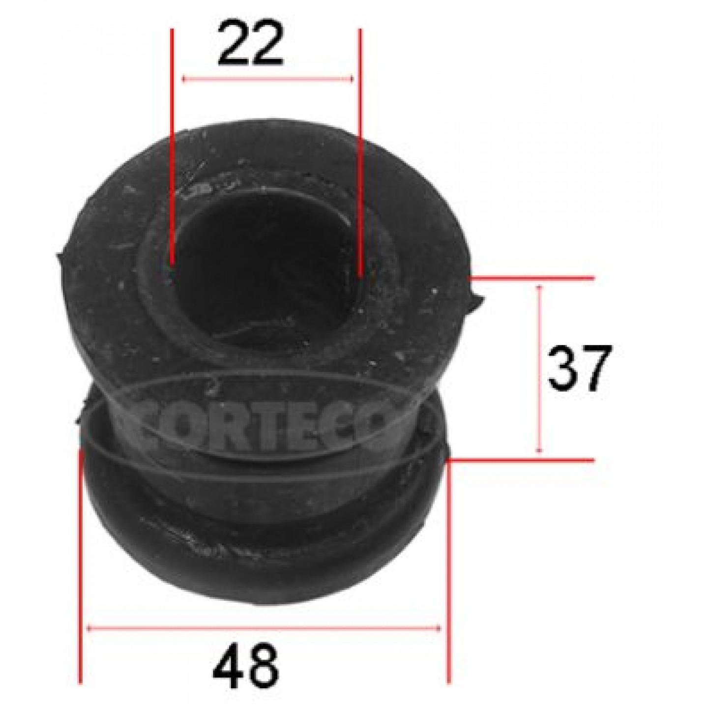 Stabilisatorlagerung CORTECO 80001169