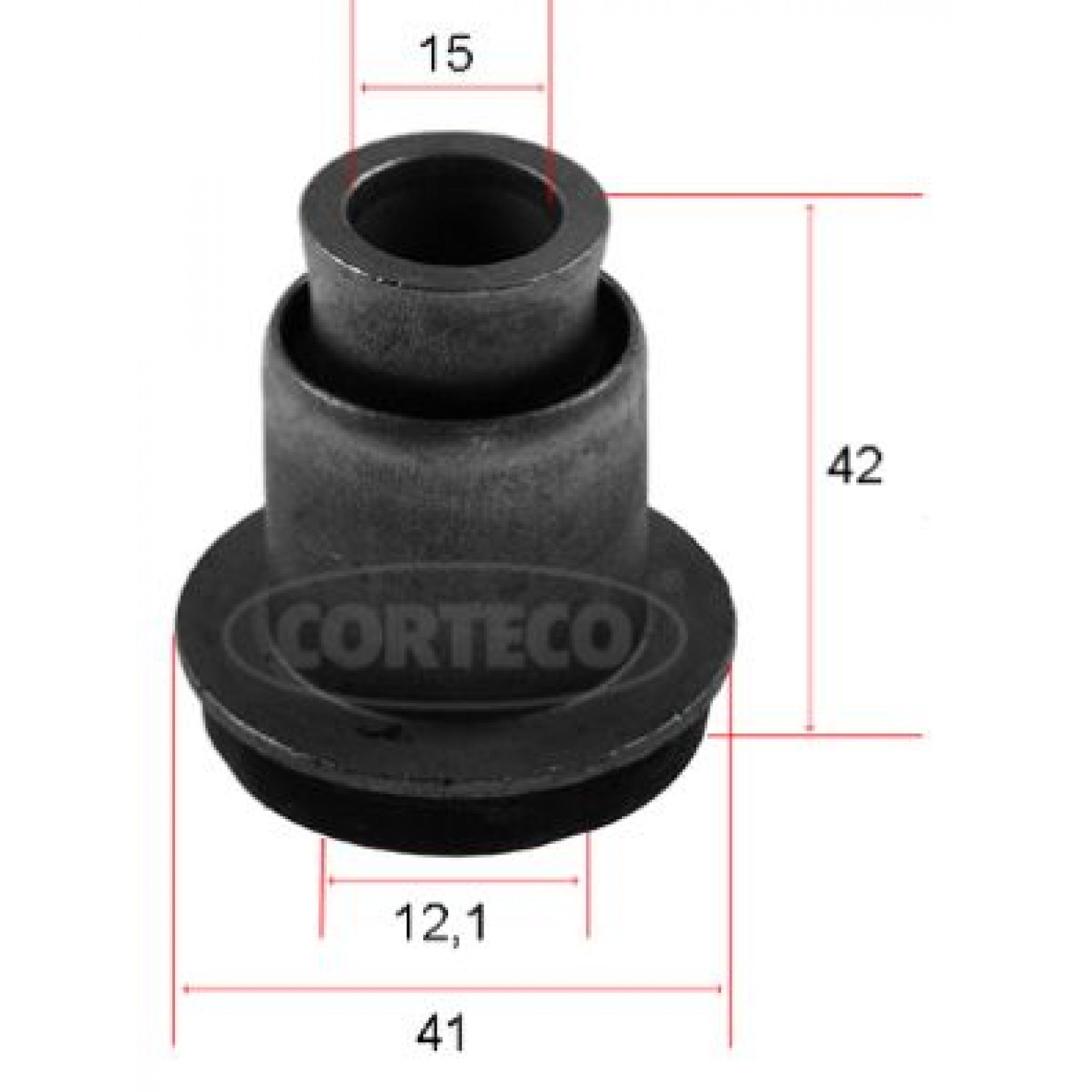 Bærearmsbøsning CORTECO 80004766